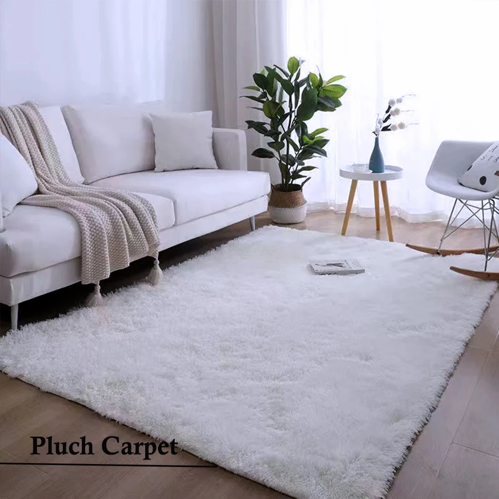 거실용 부드러운 대형 카펫, 푹신한 홀 소파 공간 러그, 방 장식 플러시 러그, 어린이 침실 놀이 바닥 매트