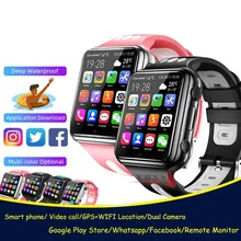 

Android 9.0 RAM 1GB ROM 8GB Smart 4G GPS Kid Student Music Camera Wristwatch SOS Monitor Trace Location Google Play Phone Watch