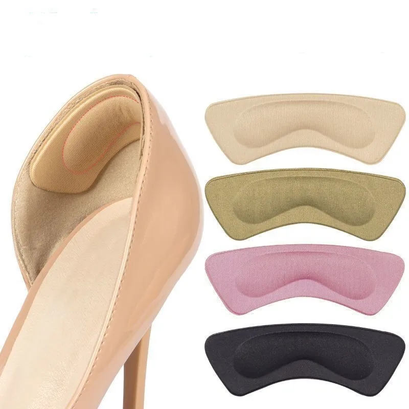 4D Heel Pads Insoles Patch Anti-wear Shoe Cushion Pain Relief Feet Care Heel Protector Adhesive Back Sticker Shoes Inse shoe insoles heel patch insole heel protector heel protector pads heel insoles heel cushion insole heel cushion protector heel protector patches