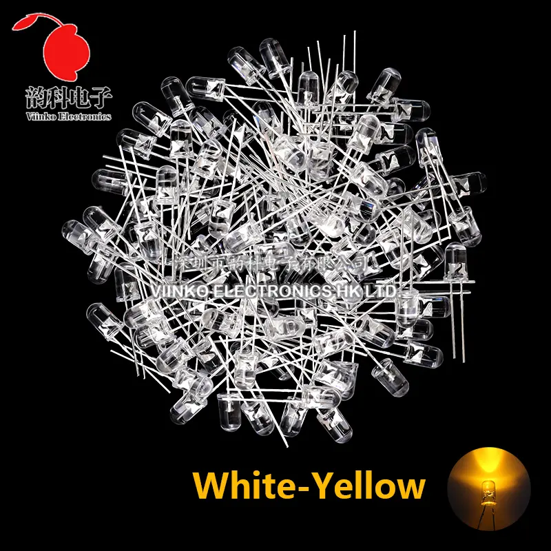 3MM 5MM Light Emitting Diodes Electronics Kit Box F3 F5 LED Diode Assorted Kit White Green Red Blue Yellow Orange - Image 21