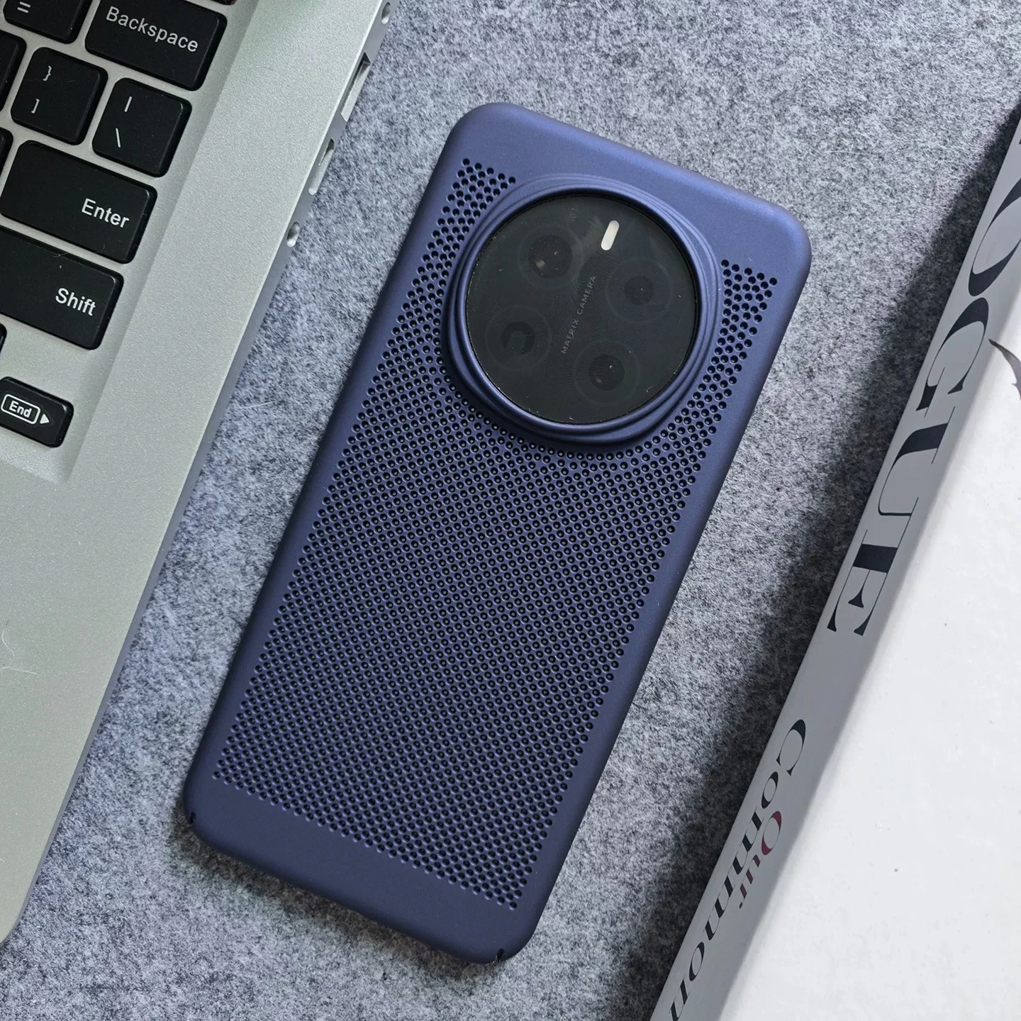 Sleek Cooling Protective Hard Back Cover Case
