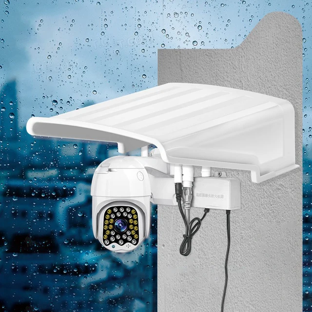 Protective Covers Shield Wall Waterproof Rainproof Cover Turret Dome Cameras Protection Box Security Camera Protection Case 1