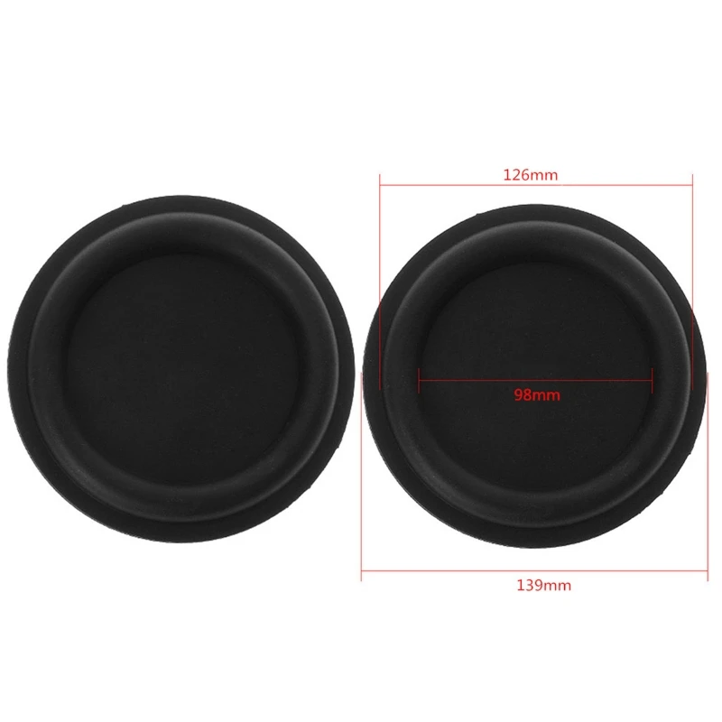 Dual Audio Bass Diaphragm Vibration Membrane Passive Radiators for DIY Home Theater Speaker Repair