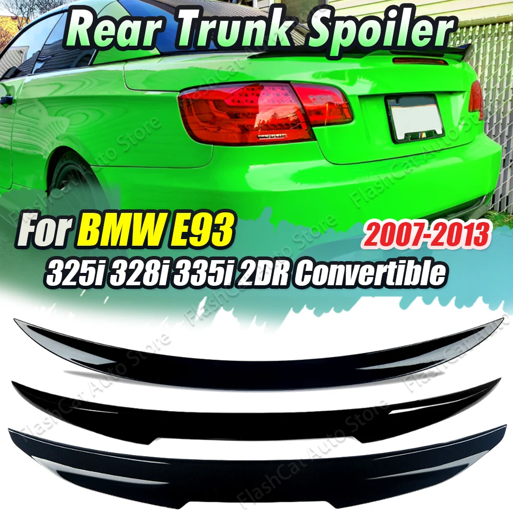 Per Bmw E93 325I 328I 335I Convertibile 2007-2013 E93 Psm / M4 / Mp Style Trunk Lip Tail Trunk Spoiler Body Kit Spoiler Posteriore Wing