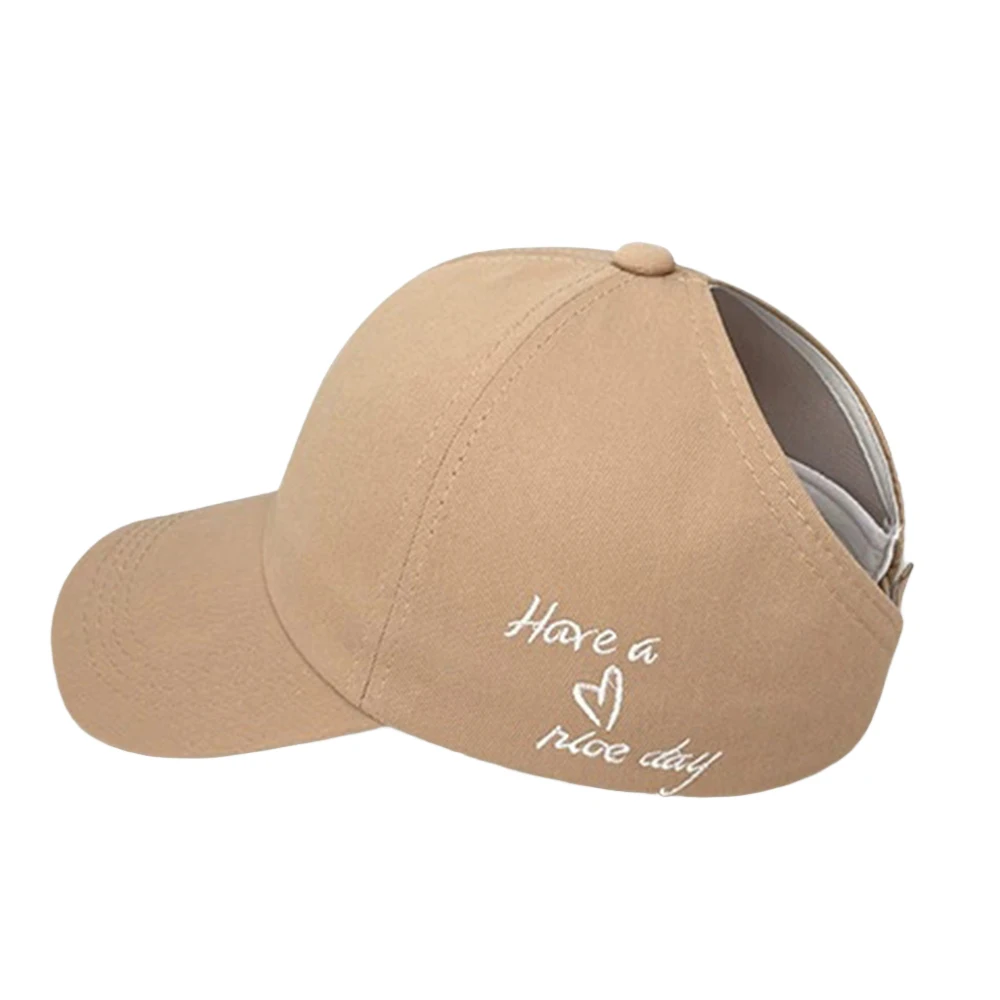 Frauen Pferdeschwanz Baseball Caps Mode Dame Criss Cross Messy Bun Snapback Hut Outdoor Sport Einstellbar Atmungsaktive Trucker Hüte – Detail 5