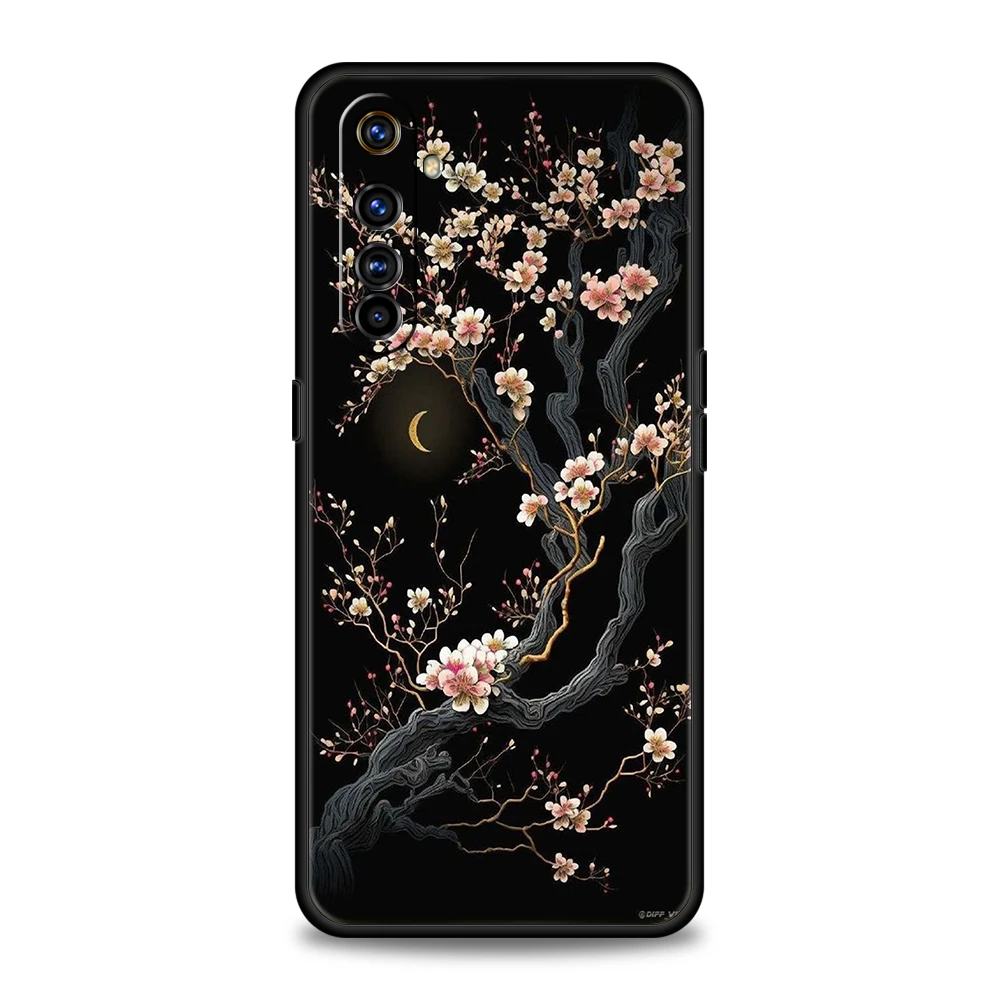 Gold Foil Art Phone Case – Premium Silicone Shell with Elegant Design