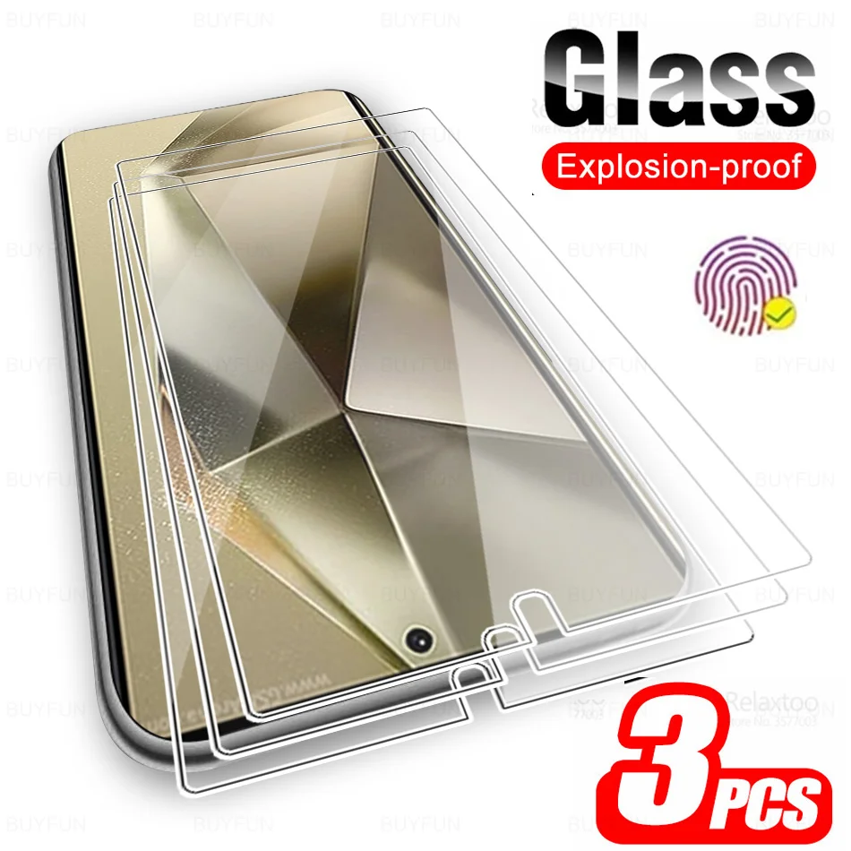 3 Pack 9H Cover In Vetro Temperato Per Samsung Galaxy S24 Ultra Glass Protector Samsang S 24 Plus S24 + S24Ultra 5G Screen Protector
