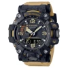 Sports Electronics Unisex Watch LED Auto Hand Lifting Light Compass World Time Large Dial GWG Big Muddy King II Oak Series 3