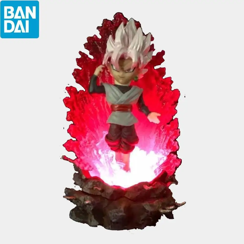 

Bandai Dragon Ball Q-Versioncooler Goku Black Luminous 13 Cm Anime Collectible Toys Decoration Model Birthday Gift New In Stock