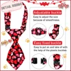 30/50/100pcs Dog Neckties For Valentine's Dogs Bowties/Tie Small Dogs Pets  Bow Tie Regular Necktie For Small Dogs Cats 2