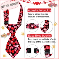 30/50/100pcs Dog Neckties For Valentine's Dogs Bowties/Tie Small Dogs Pets  Bow Tie Regular Necktie For Small Dogs Cats 2