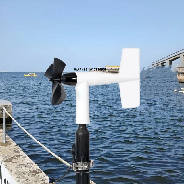 CE Certified RS485 Modbus Wind Speed & Direction Sensor | Industrial Combined Anemometer Replacement for RM Young Weather Monitoring