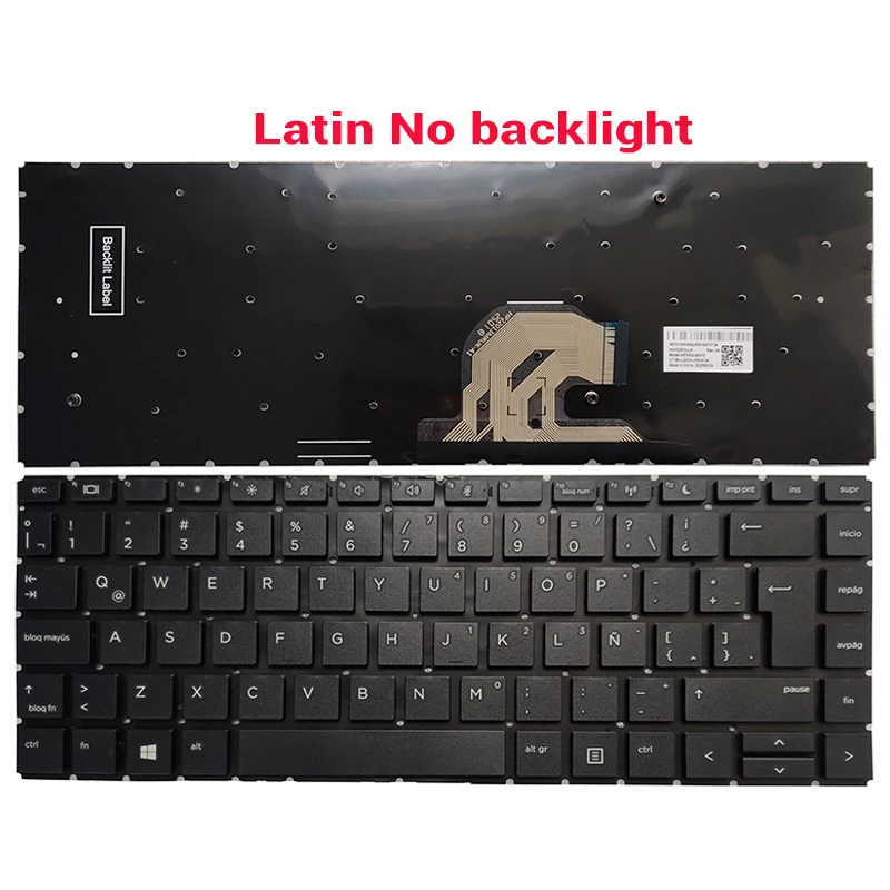 Latin NO backlit