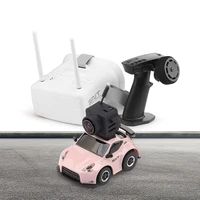 SNT 1:100 Q25-370Z FPV RC Car with Goggles Micro RC Desk Race Table Car Remote Control Car Magnetic Attraction FPVBOX RACE 25mW 1