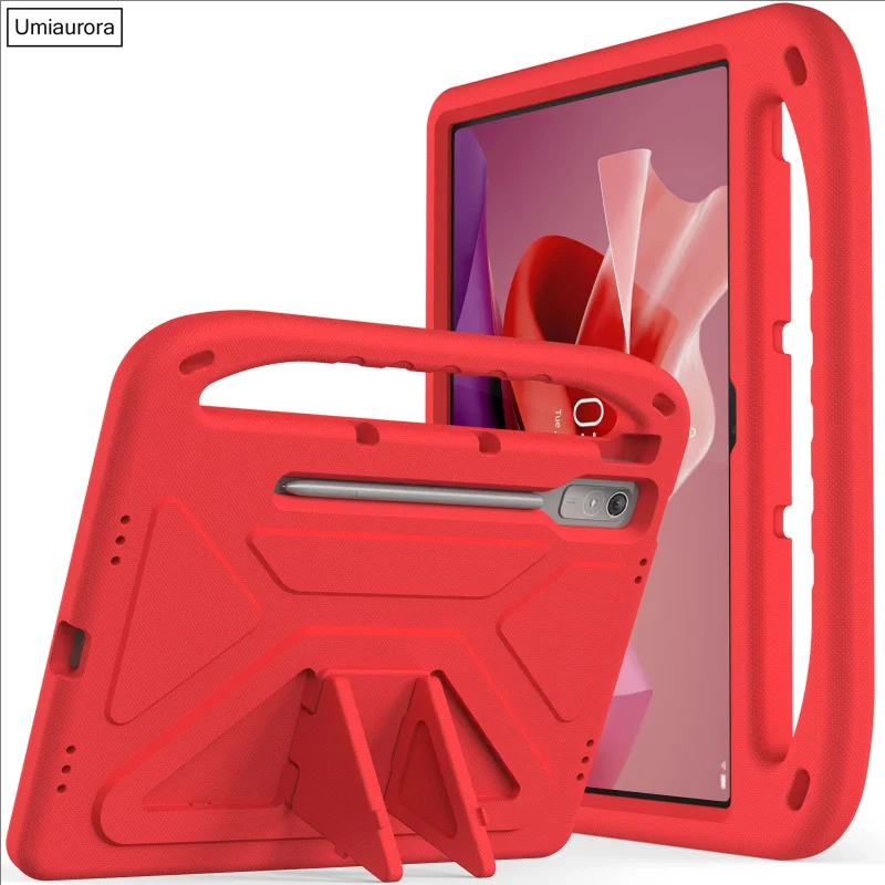 Kids Shockproof EVA Handle Stand Tablet Case
