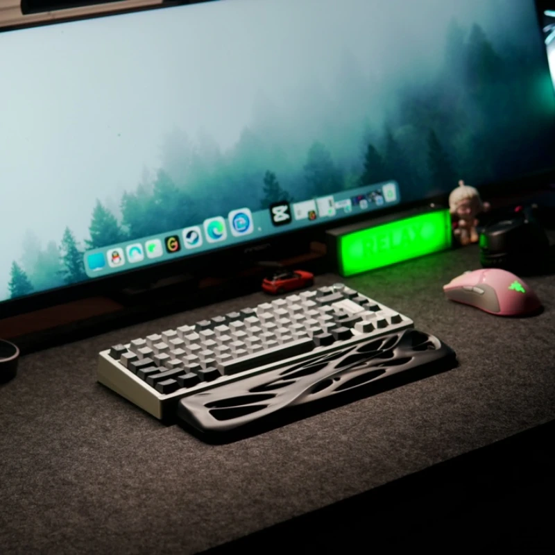 

ECHOME 3D Printing Keyboard Hand Rest Designer Customization Wrist Rest Ergonomic for Keys Mechanical Keyboards Creative Tables