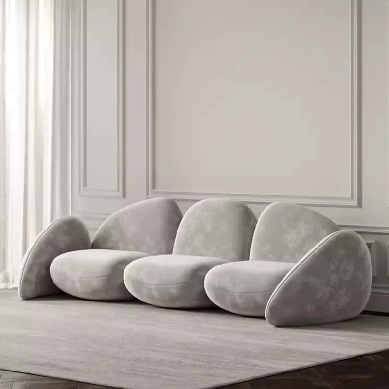 

Creative Luxury Sofa Minimalista Lounge Floor Nordic European Bedroom Sofa Armrests Office Muebles Salon Living Room Furniture