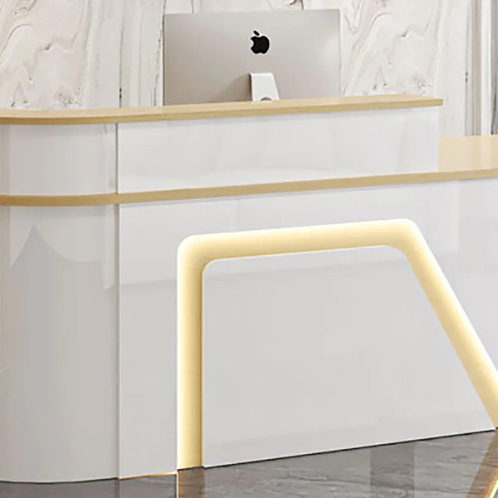 Glamour Nordic Bar Counter Cabinet Modern Elegant Simple Delicacy Reception Desks Luxury Unique Mostrador Commercial Furniture