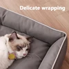 Four Season Square Dog Bed for Large Dog Mattress Bite-resistant Cat Bed Soft Thickened Dog Bed Waterproof Sofa Pet House 3