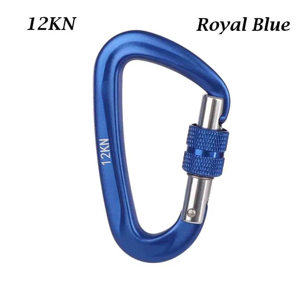 D Shape Accessories Professional Carabiner Security Master Lock Mountaineering Protective Equipment Climbing Key Hooks