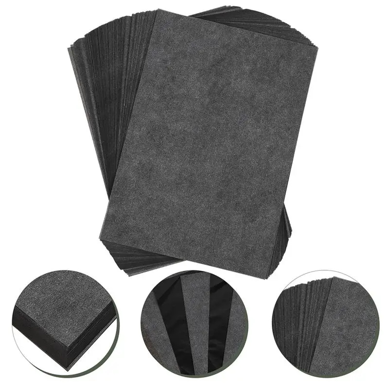 50Pcs Transfer Tracing Paper Carbon Transfer Paper Single Side Graphite Copy Multi-Use Carbon