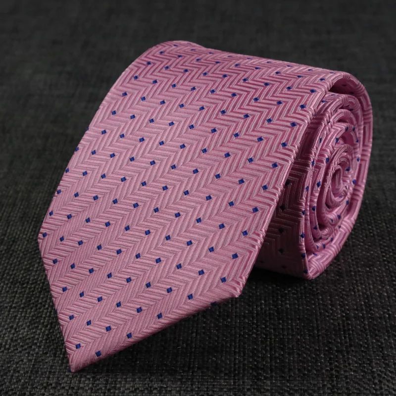 Neue Design Hochzeit Männer Krawatte 8CM Plaid Gestreiften Paisley Blume Krawatten Männer Business Business Bräutigam Kragen Zubehör Geschenk – Detail 5