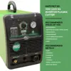 Welding Machine 110 V / 220 V 60 Inverter Plasma Cutter Cuts Virtually Any Type of Metal Front Mounted Pressure Gauge 4