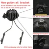 Airsoft Communication Headset Paintball CS Tactical Headsets Combat Hunting Shooting Headphone for 19-21 Mm Helmet Rails 3