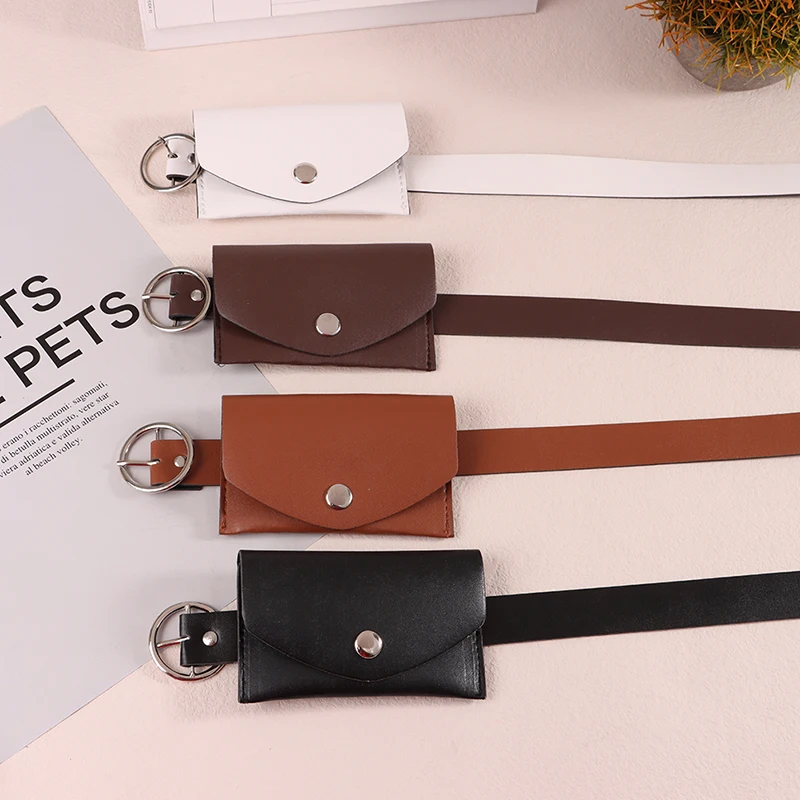 Waist Bag Adjustable PU Waist Pack Metal Buckle Wallet Phone Pouch Ladies Decorative Belts 100CM