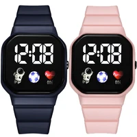 Kids Watch Sport LED Digital Watches Football Silicone Strap Waterproof Electronic Wristwatch for Children Boys Girls Gifts