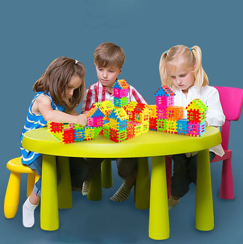 100pcs Building Blocks Splicing interesting Puzzle Educational Toys for Kids 2+