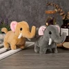 Cute Electric Plush Elephant Children's Simulation Walking Sound Effect Shaking Tail Electronic Pet Children's Plush Doll Gift 3