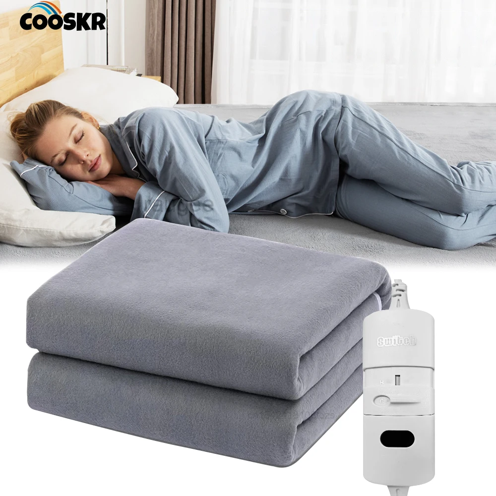 Electric Blanket with Automatic Thermostat 220V for Bedroom