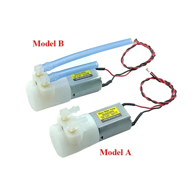 SKOOCOM SC2201RPM Mini 130 ปั๊ม Peristaltic DC 3V 3.7V 5V 6V Micro Self-priming ปั๊มน้ําชั้นเครื่องซักผ้า Sweeping Robot ปั๊ม 1