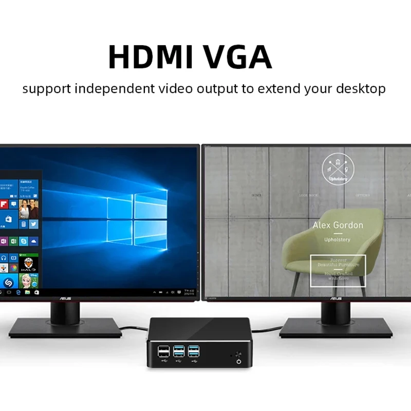 Inter Core i7-5500U/i5-4200U Mini PC Barebone Kit DDR3 RAM