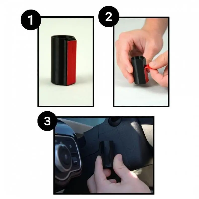 Car Lipsticks Holder Vehicle Rack Organizer Mount for Lipsticks No Punch Vehicle Chap Stick Holder for Friends Family Children