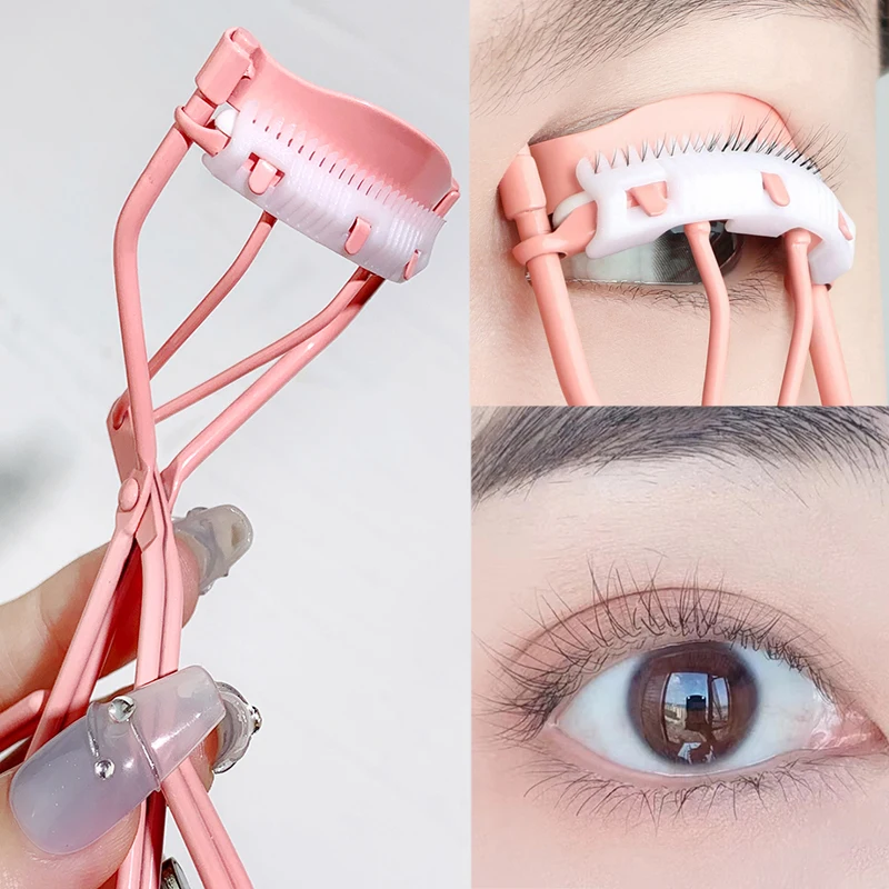 1PC Professional Pink Eyelash Curler Eye Lashes Curling Clip Eyelash