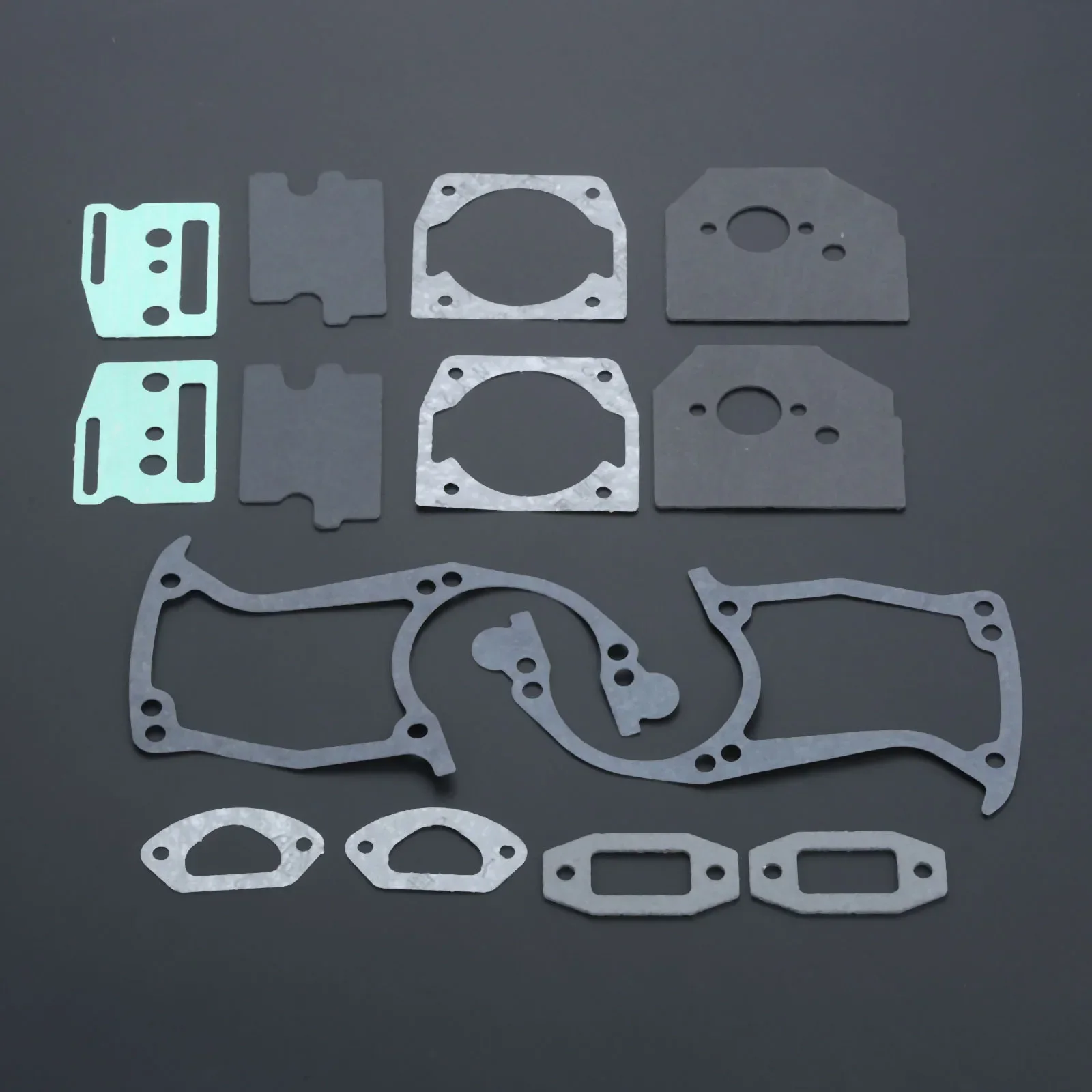 2 Sets Chainsaw Paper Gaskets Full Set Fit 45CC 52CC 58CC Chainsaw For Garden Tool Parts chainsaw spare parts,gasket set