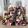 Greys Anatomy Pattern Throw Blanket Warm Blanket for Home, Picnic, Travel, Office,Plane for Adults, Kids, Elderly 5 Sizes 4