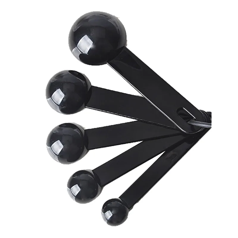 Kitchen Measuring Spoons Measuring Spoon Set Measuring Cup and Spoon Set Plastic Measuring Cup 5pcs/set Kitchen Measuring Spoon Measuring Cups Tools Portable Plastic Coffee Sugar Scoop Kitchen Gadgets