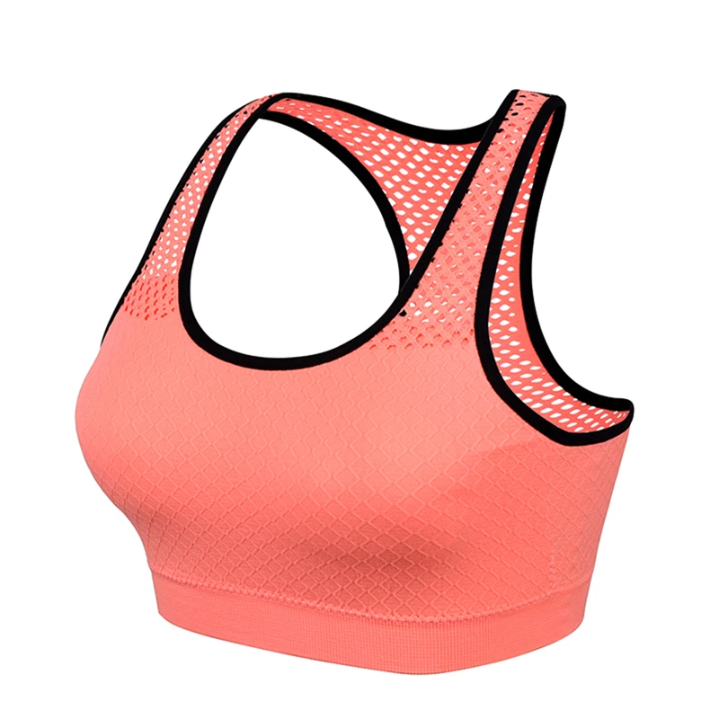Breathable Women Active Bra Sports Bra Sexy Hollow Out Sports Top Push Up Gym Fitness Underwear Female Running Yoga Tank Top sports bra yoga top sports tank