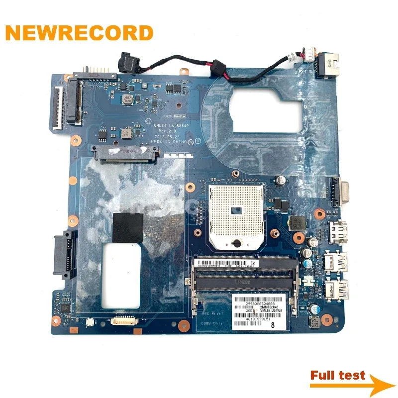 

For Samsung NP365 NP365E5C NP355V5C QMLE4 LA-8864P BA59-03399A BA59-03565A Laptop Motherboard DDR3 MAIN BOARD