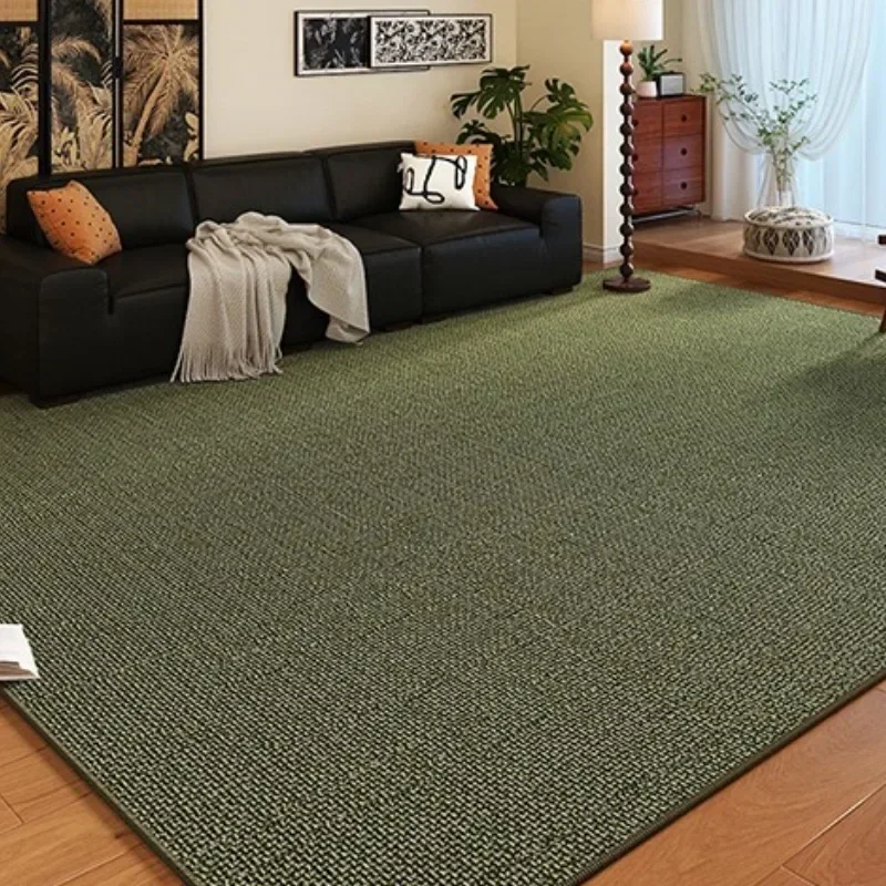 French Retro Living Room Carpet Large Area Brown Rug Coffee Table Study Bedroom Bedside Non-slip Soft Floor Mat Alfombra Ковер 4