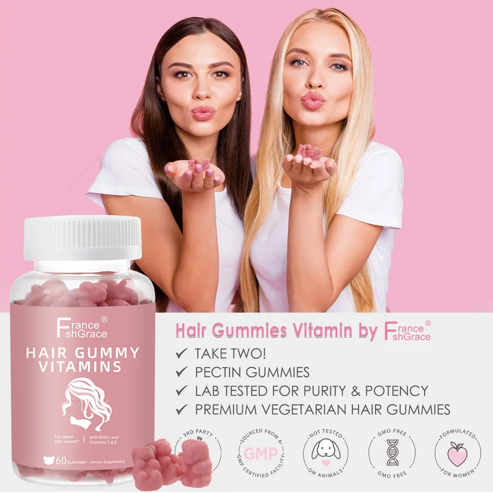 

1 Bottle Hair Tonic Soft Candy Skin Beauty Hair Beauty Nail Beauty Soft Candy Make Hair Thick Nails Healthy