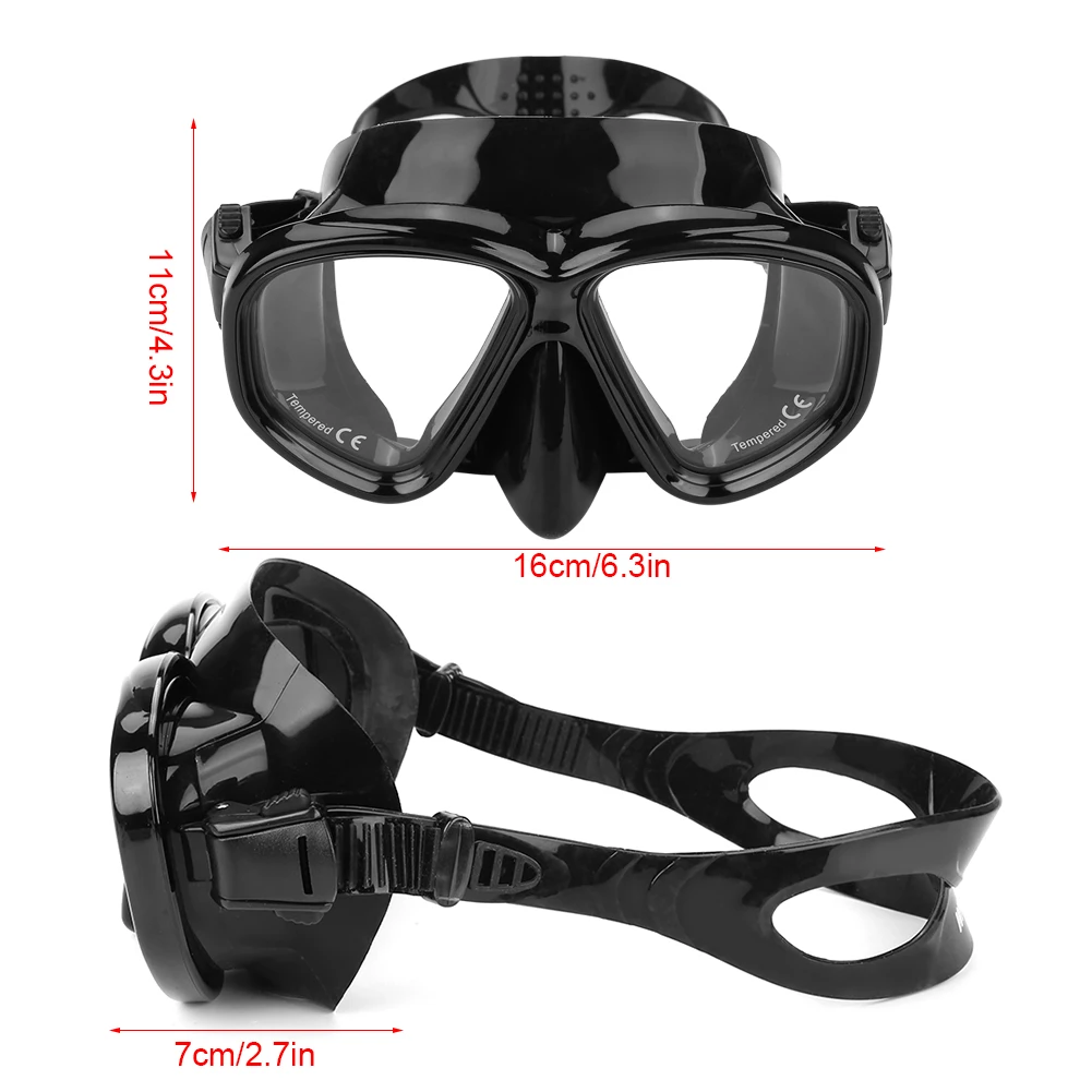 Diving Goggles Equipment Snorkeling Mask WHALE Tempered Glass Diving Mask Swimming Goggles For Adults Equipment