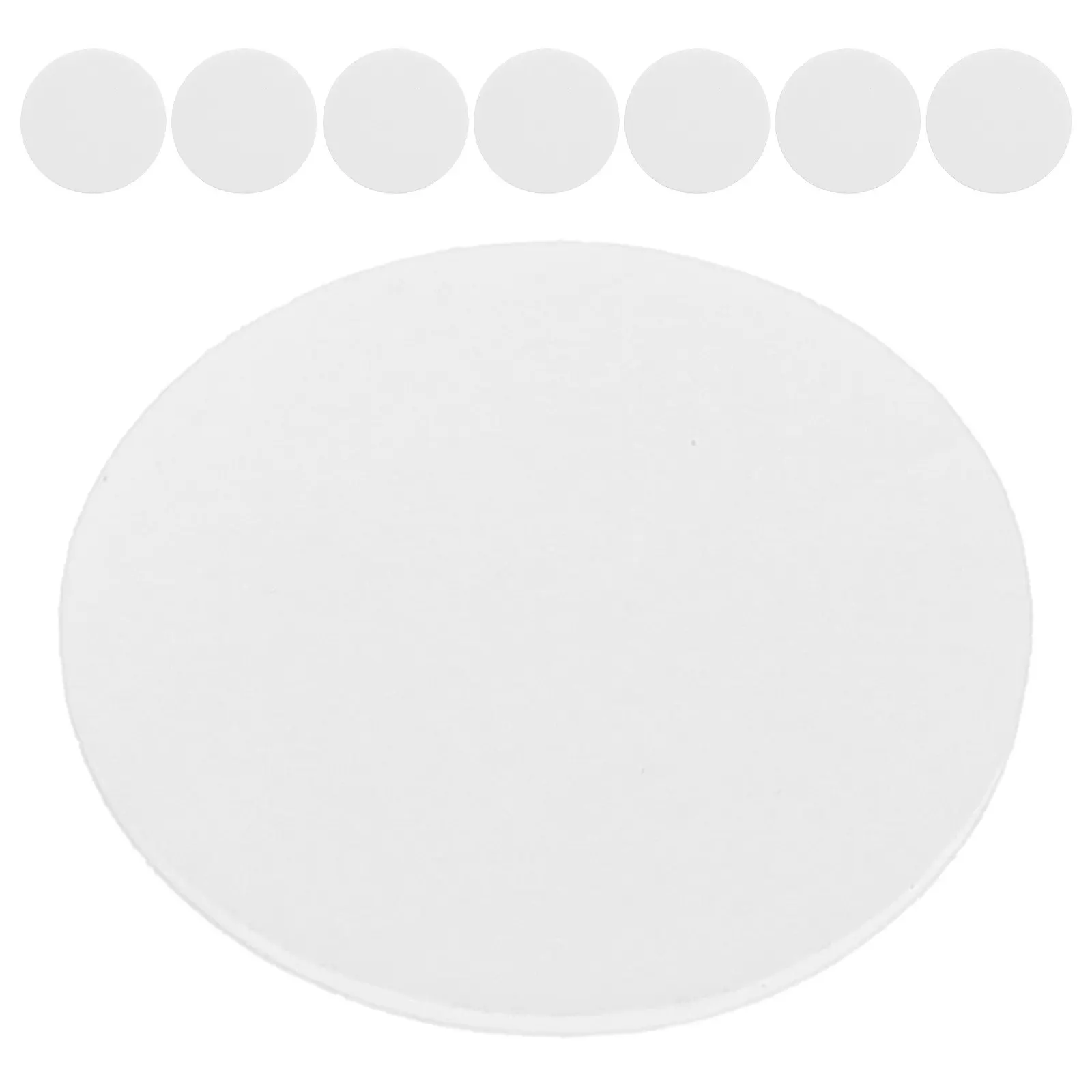 100Pcs 양면 스티커 테이프 원형 두꺼운 이동식 접착 패드 자동차 인테리어 대시 캠 마운트 통풍구 향수 홀더 DIY