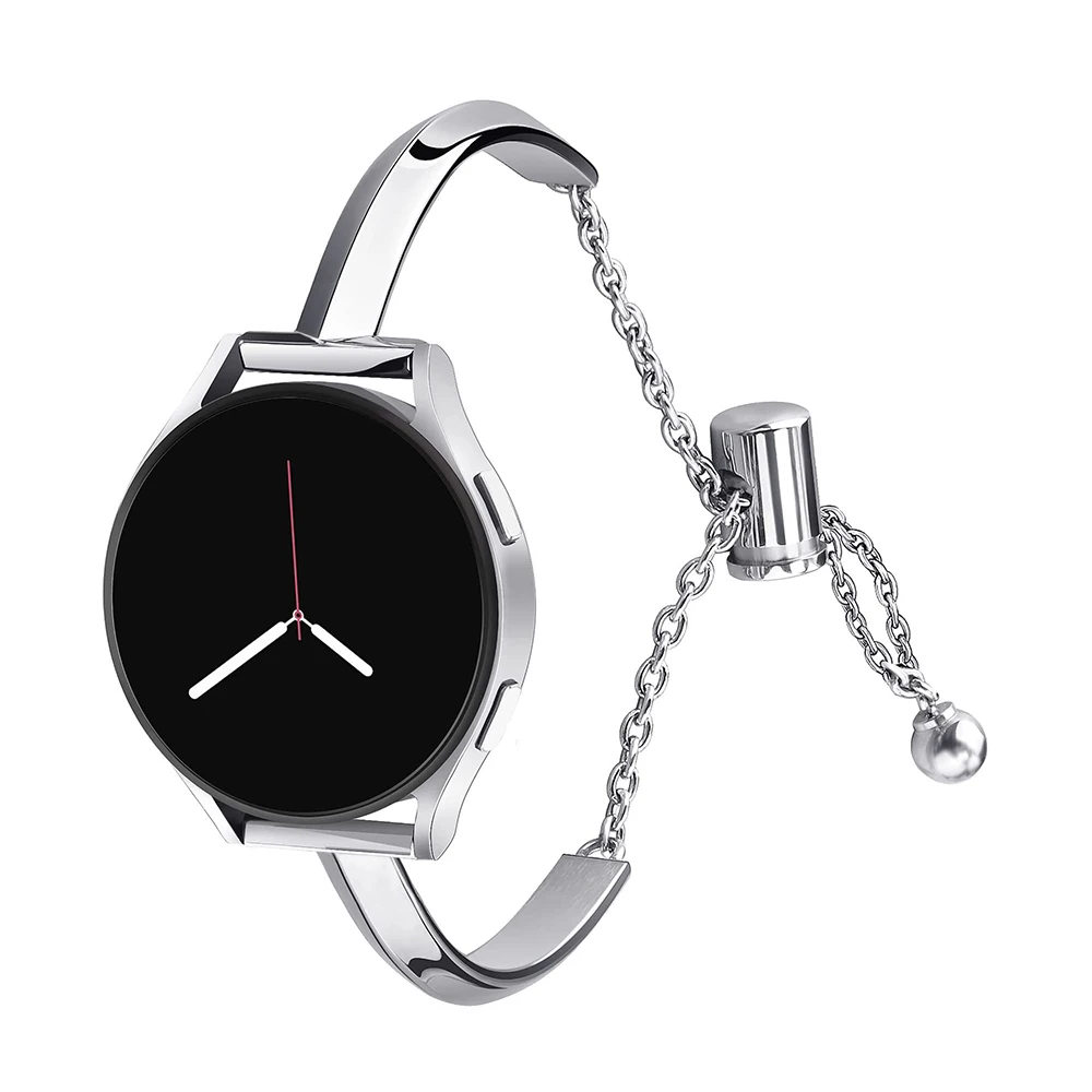 Adjustable Ladies Metal Watch Strap, T-Strap Design