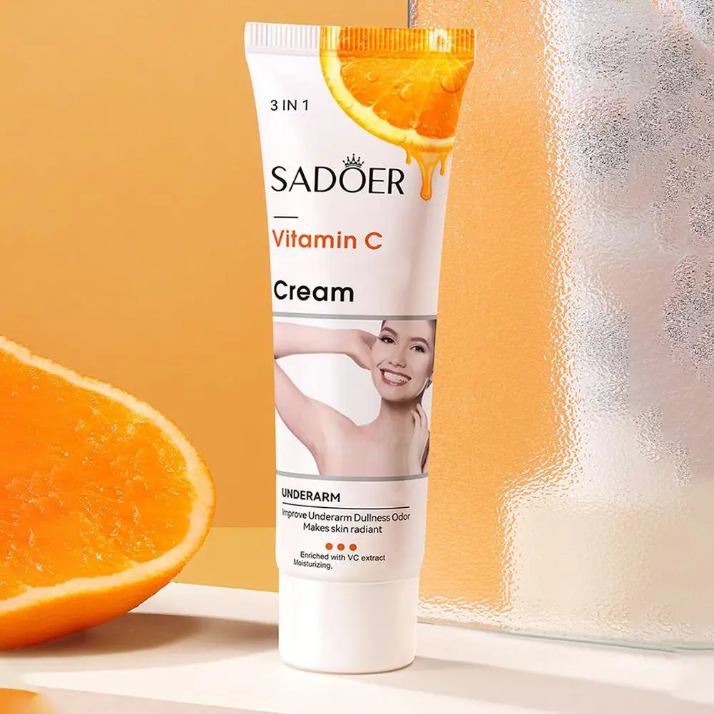 Crème éclaircissante aisselles à la niacinamide hydratante_voghion.com