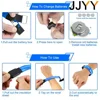 JJYY 1PC Outdoor Sports Night Running Armband LED Light USB Rechargeable Safety Belt Arm Leg Warning Wristband Cycling Bike Bic 6