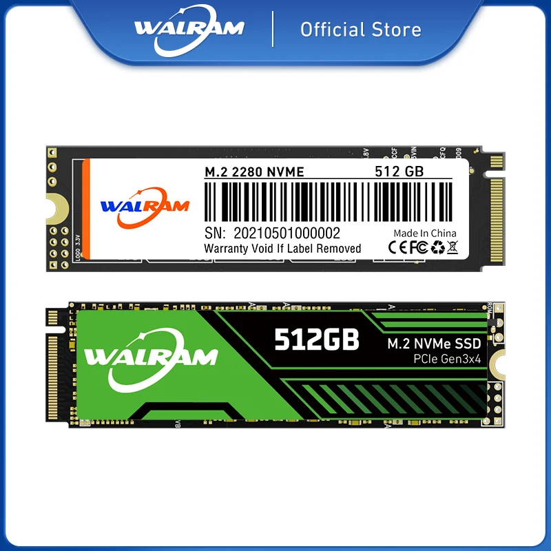 Walram Ssd M2 Nvme 128gb 256gb 512gb 1tb Solid State Drive M.2 Ssd Nvme Pcie 2280 Internal Hard Disk Hdd For Laptop Desktop - Solid State Drives - AliExpress